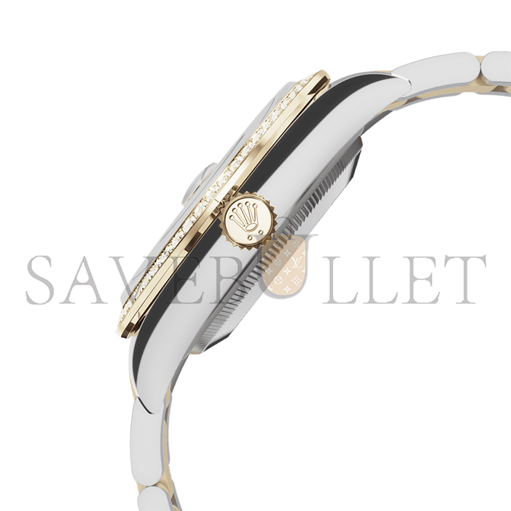 r*l*x datejust 36 oyster, 36 mm, oystersteel, yellow gold and Di*m*nds watch 126283rbr-0018